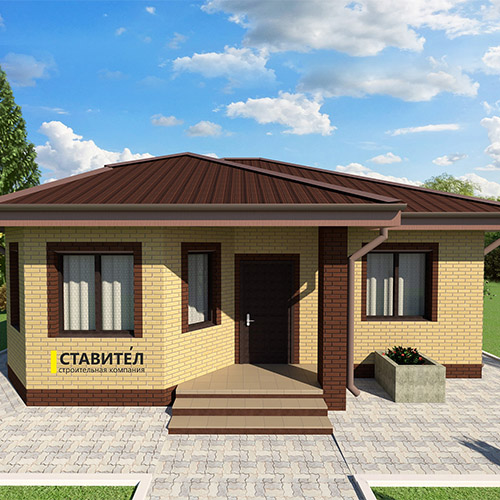 Проект дома S72 <br>72 м²<br>