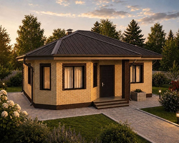 Проект дома S72 <br>72 м²<br>